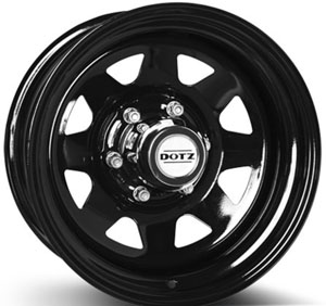  15x7 ET -12  , Dakar Dark 